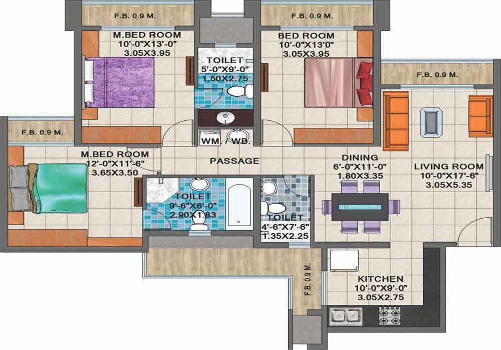 3 BHK