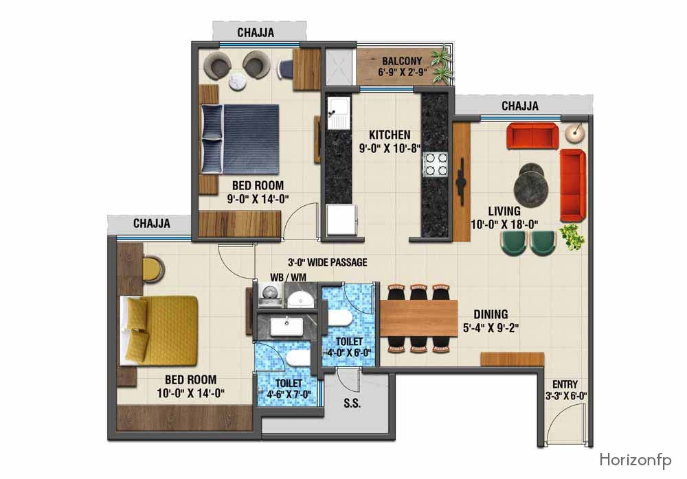 2 BHK