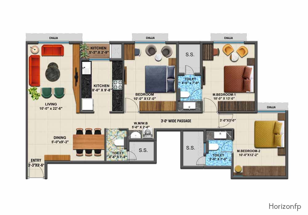 3 BHK