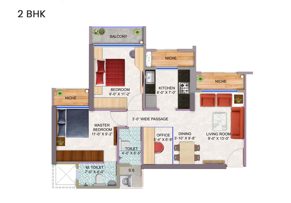 2 BHK
